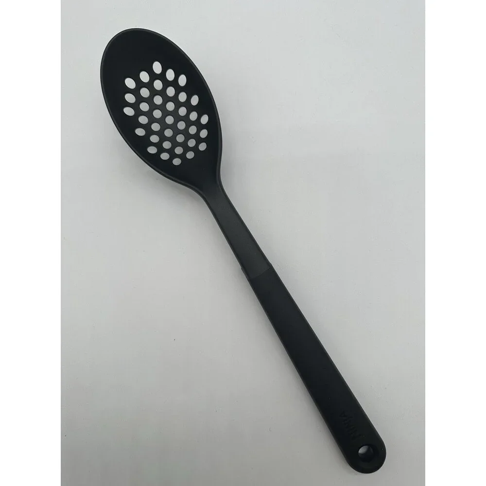 Ninja 4 Piece Cooking Utensil Set Black Spatula Spoon Slotted Spoon Pasta Fork